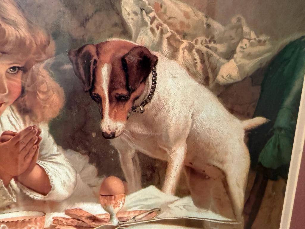 " SUSPENSE " PRINT BY BRITISH ARTIST CHARLES BURTON BARBER - 6