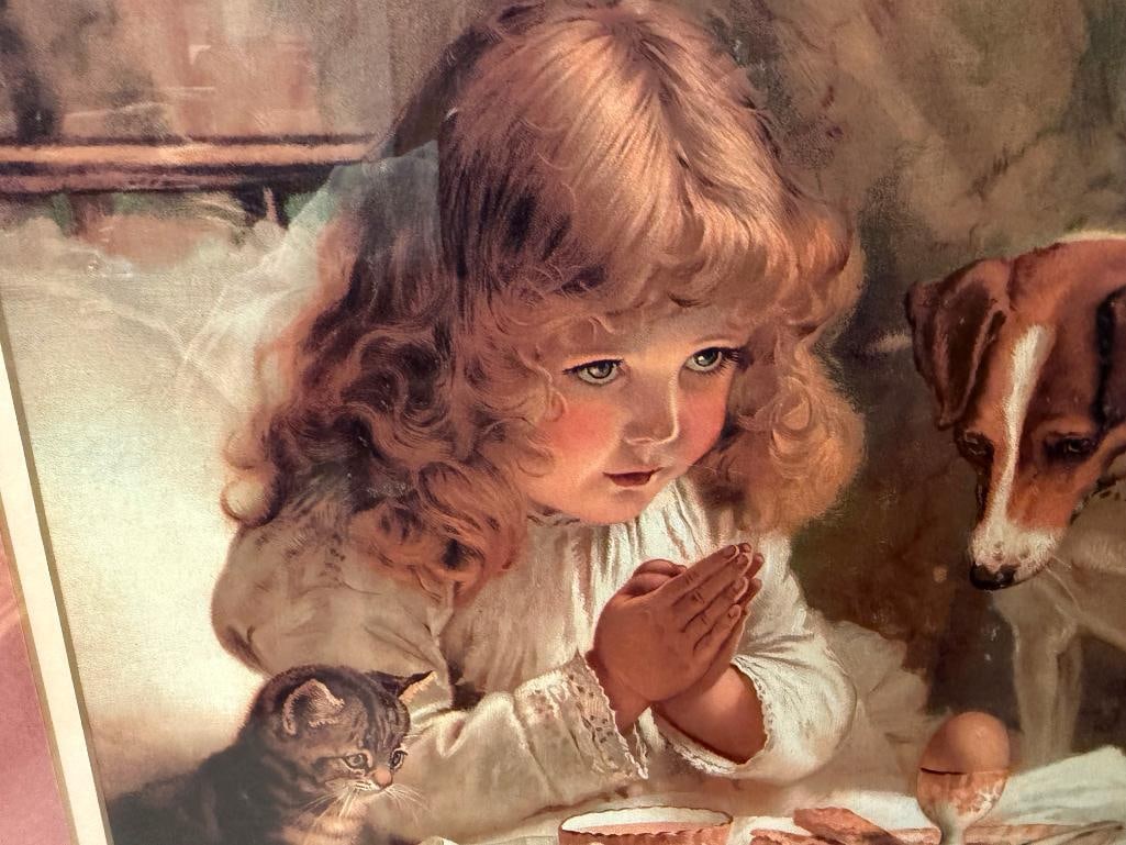" SUSPENSE " PRINT BY BRITISH ARTIST CHARLES BURTON BARBER - 7