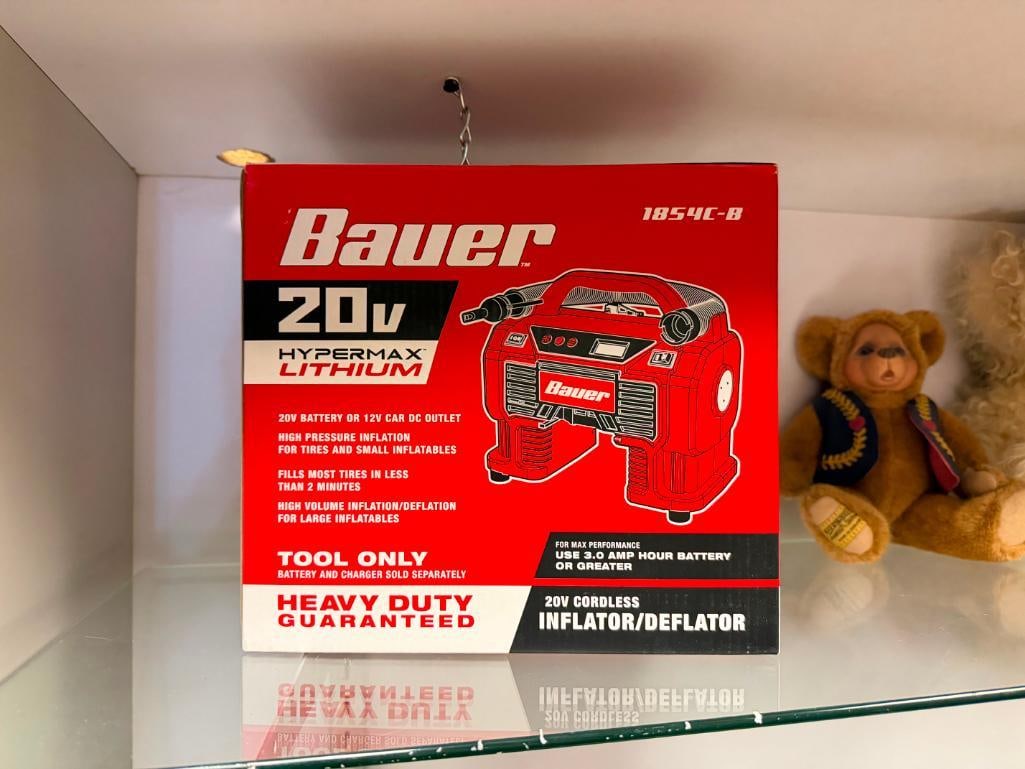 BAUER 1854C-B 20V HYPERMAX LITHIUM INFLATOR / DEFLATOR - 2