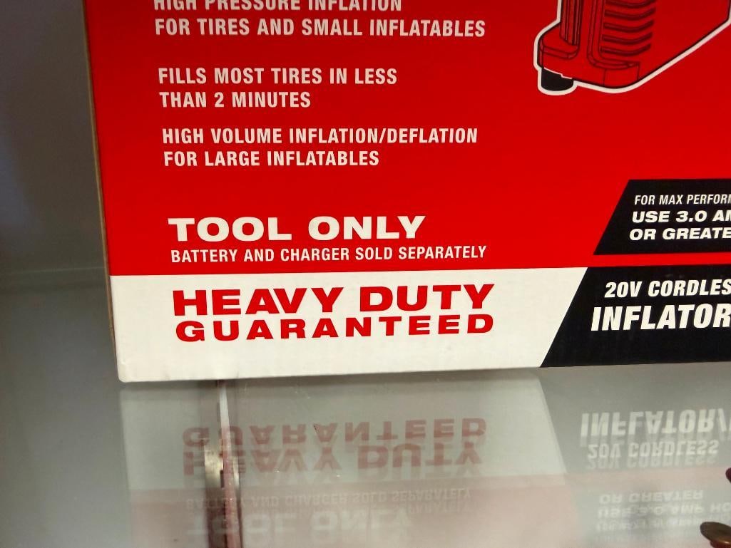 BAUER 1854C-B 20V HYPERMAX LITHIUM INFLATOR / DEFLATOR - 4