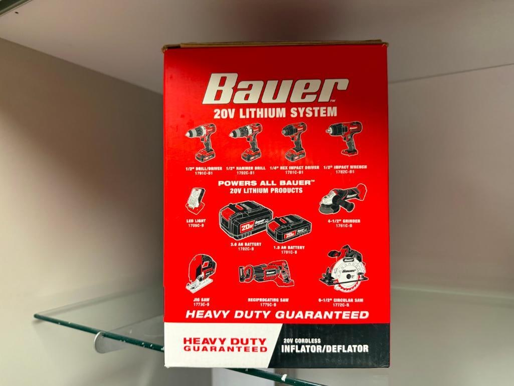 BAUER 1854C-B 20V HYPERMAX LITHIUM INFLATOR / DEFLATOR - 6