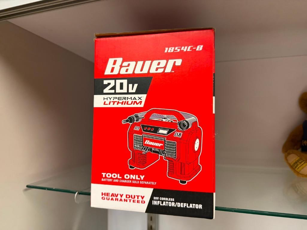 BAUER 1854C-B 20V HYPERMAX LITHIUM INFLATOR / DEFLATOR - 8
