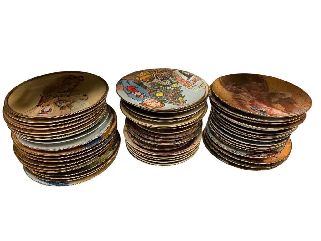 ASSORTED COLLECTOR PLATES BY VARIOUS MAKERS INCLUDING RECO, HOUSE OF GLOBAL ART, AND MORE (1 of 11)