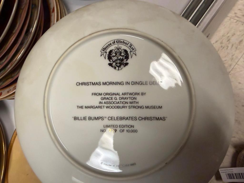 ASSORTED COLLECTOR PLATES BY VARIOUS MAKERS INCLUDING RECO, HOUSE OF GLOBAL ART, AND MORE - 7