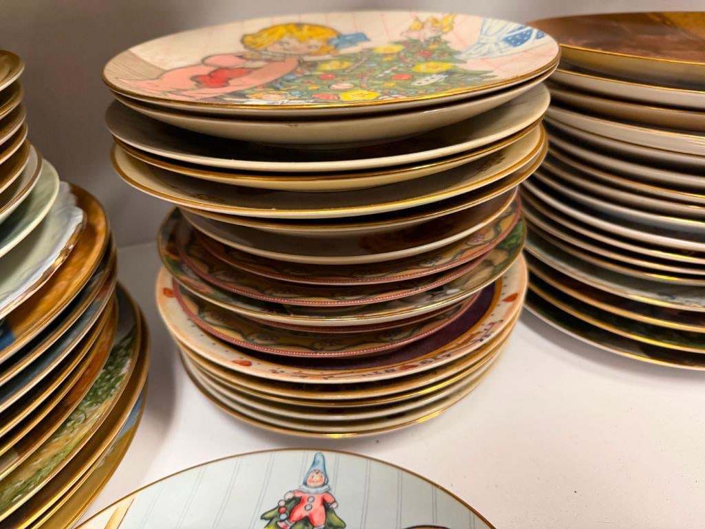 ASSORTED COLLECTOR PLATES BY VARIOUS MAKERS INCLUDING RECO, HOUSE OF GLOBAL ART, AND MORE - 9