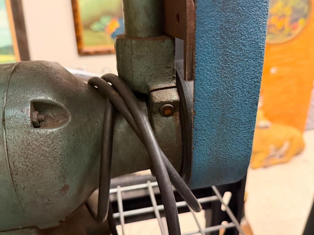 KALAMAZOO INDUSTRIES HEAVY DUTY BALL BEARING BENCH GRINDER 439B - 12