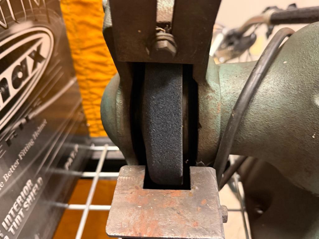 KALAMAZOO INDUSTRIES HEAVY DUTY BALL BEARING BENCH GRINDER 439B - 8