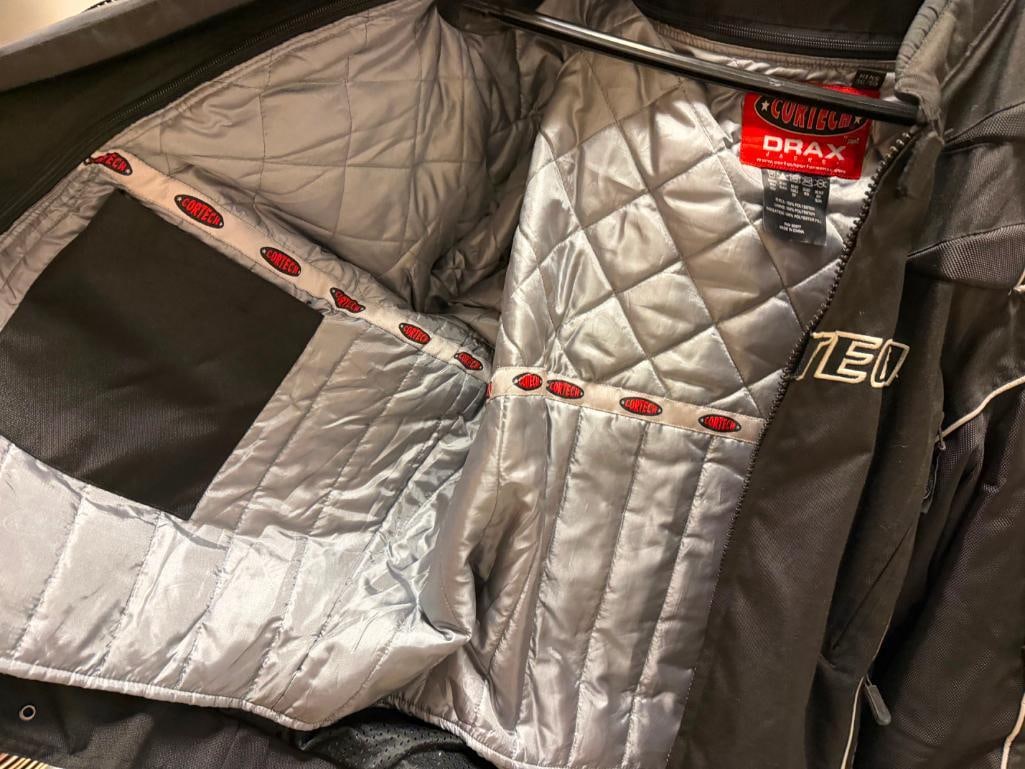 BLACK CORTECH DRAX MOTORCYCLE JACKET - 7