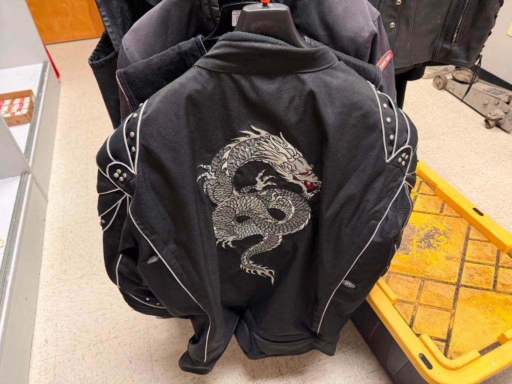 BLACK CORTECH DRAX MOTORCYCLE JACKET - 9