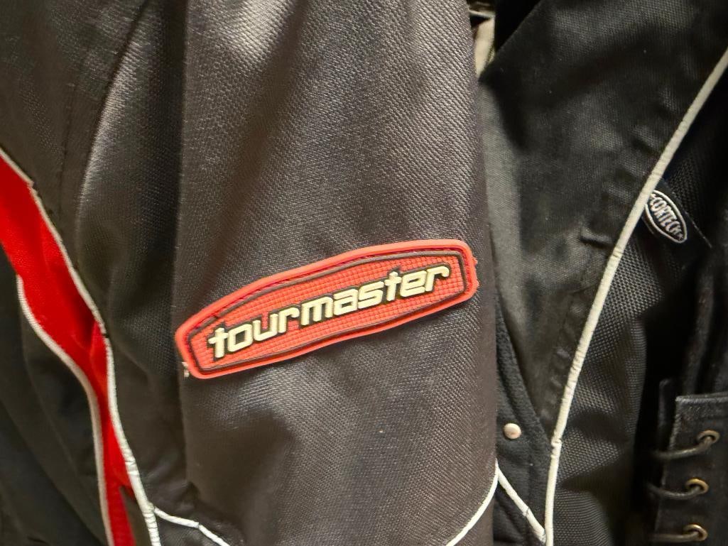 TOURMASTER SABER SERIES 2 JACKET MOTORCYLCE JACKET WITH PAD ONSERTS FOR PROTECTION - 4