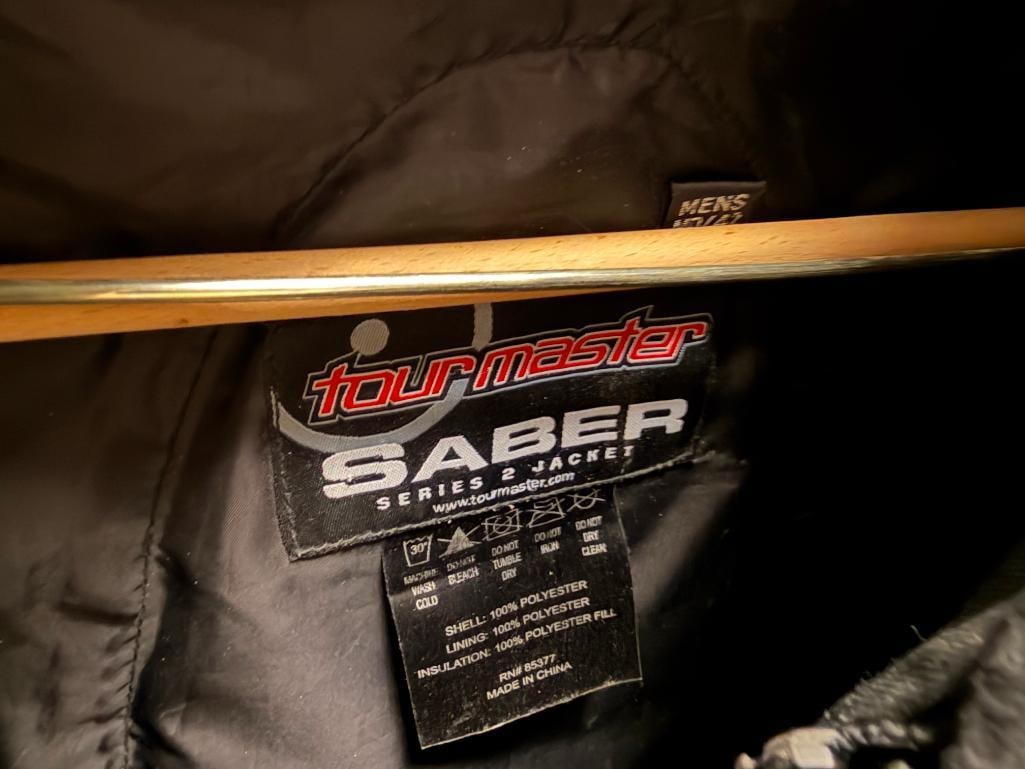 TOURMASTER SABER SERIES 2 JACKET MOTORCYLCE JACKET WITH PAD ONSERTS FOR PROTECTION - 5