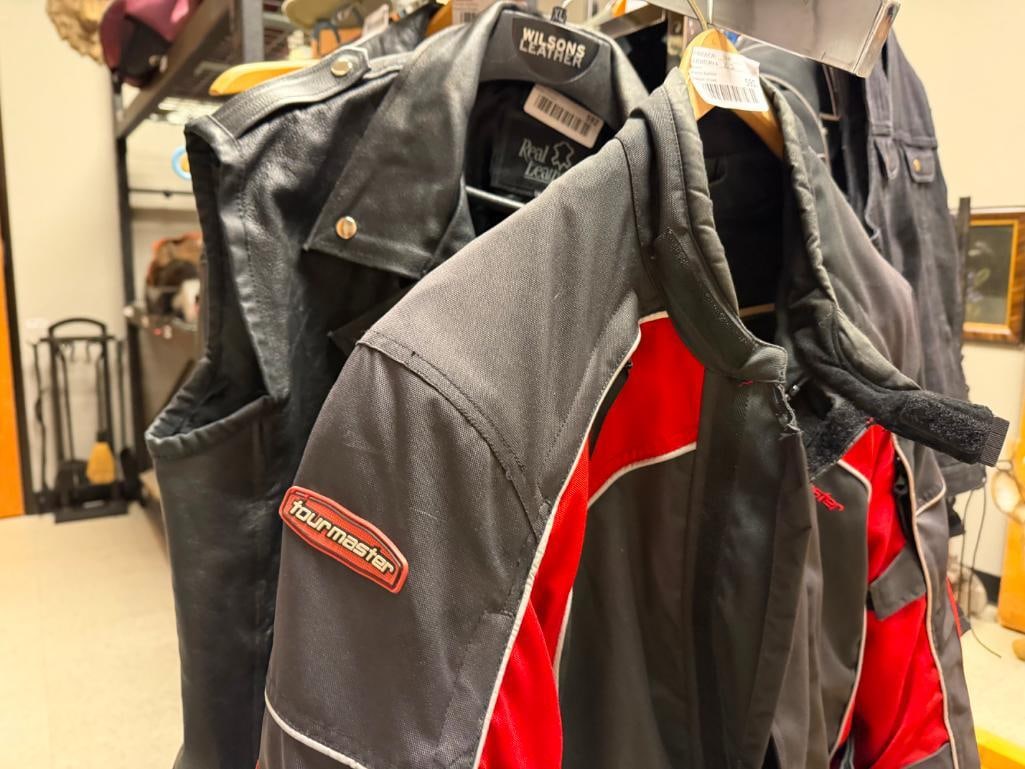 TOURMASTER SABER SERIES 2 JACKET MOTORCYLCE JACKET WITH PAD ONSERTS FOR PROTECTION - 8