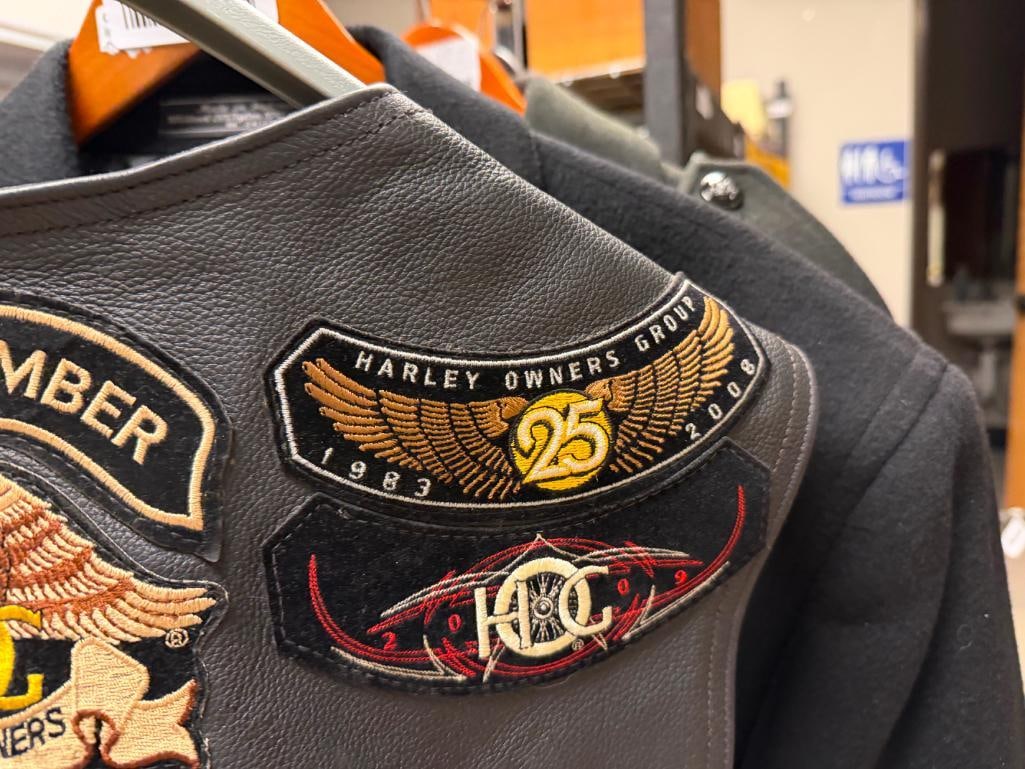 HARLEY-DAVIDSON MOTOCYCLES NEVADA THEMED LIFE MEMBER MOTORCYCLE JACKET - 17