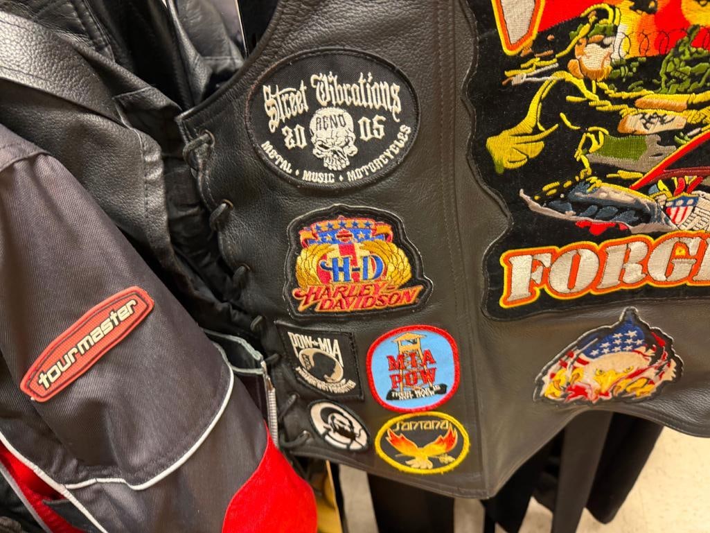 HARLEY-DAVIDSON MOTOCYCLES NEVADA THEMED LIFE MEMBER MOTORCYCLE JACKET - 18