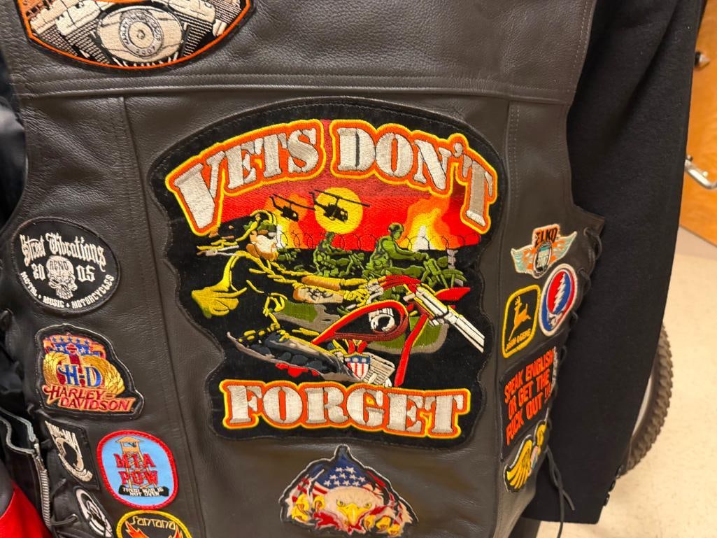 HARLEY-DAVIDSON MOTOCYCLES NEVADA THEMED LIFE MEMBER MOTORCYCLE JACKET - 19