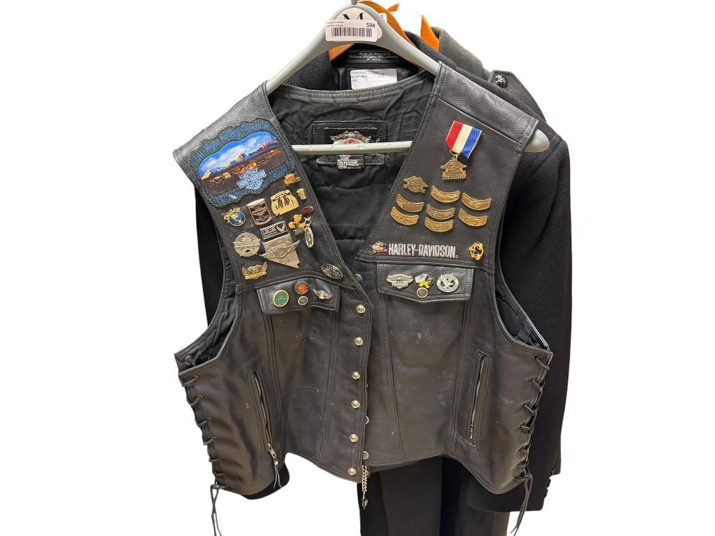 HARLEY-DAVIDSON MOTOCYCLES NEVADA THEMED LIFE MEMBER MOTORCYCLE JACKET (1 of 20)