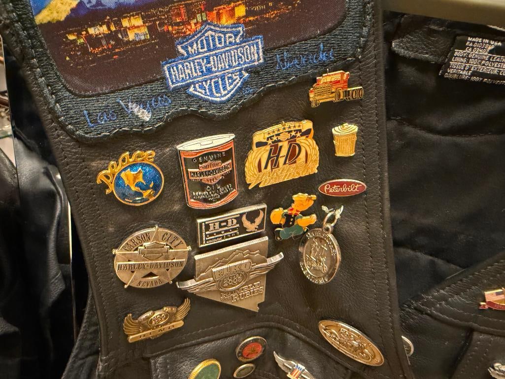 HARLEY-DAVIDSON MOTOCYCLES NEVADA THEMED LIFE MEMBER MOTORCYCLE JACKET - 6