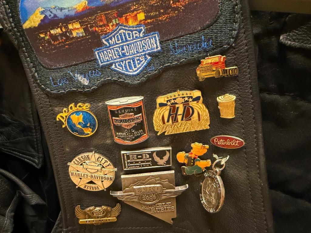 HARLEY-DAVIDSON MOTOCYCLES NEVADA THEMED LIFE MEMBER MOTORCYCLE JACKET - 7