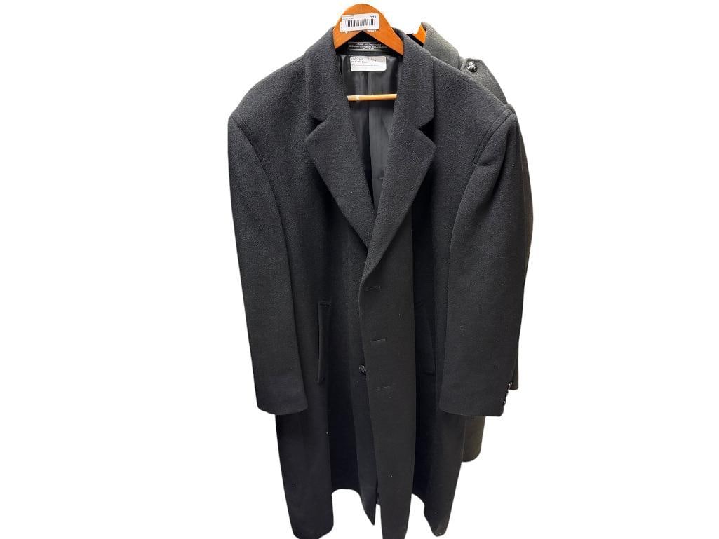 BERT PULITZER 70% WOOL LONG COAT (1 of 9)