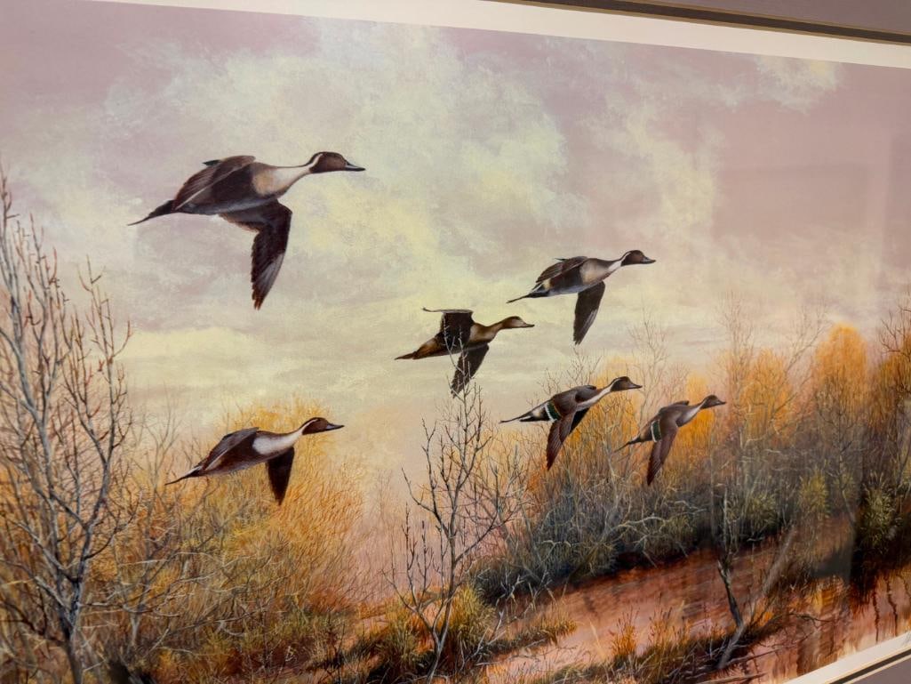 " WILLOW POND MEMORIES " SIGNED AND NUMBERED PRINT BY ROBERT BINKS - 6