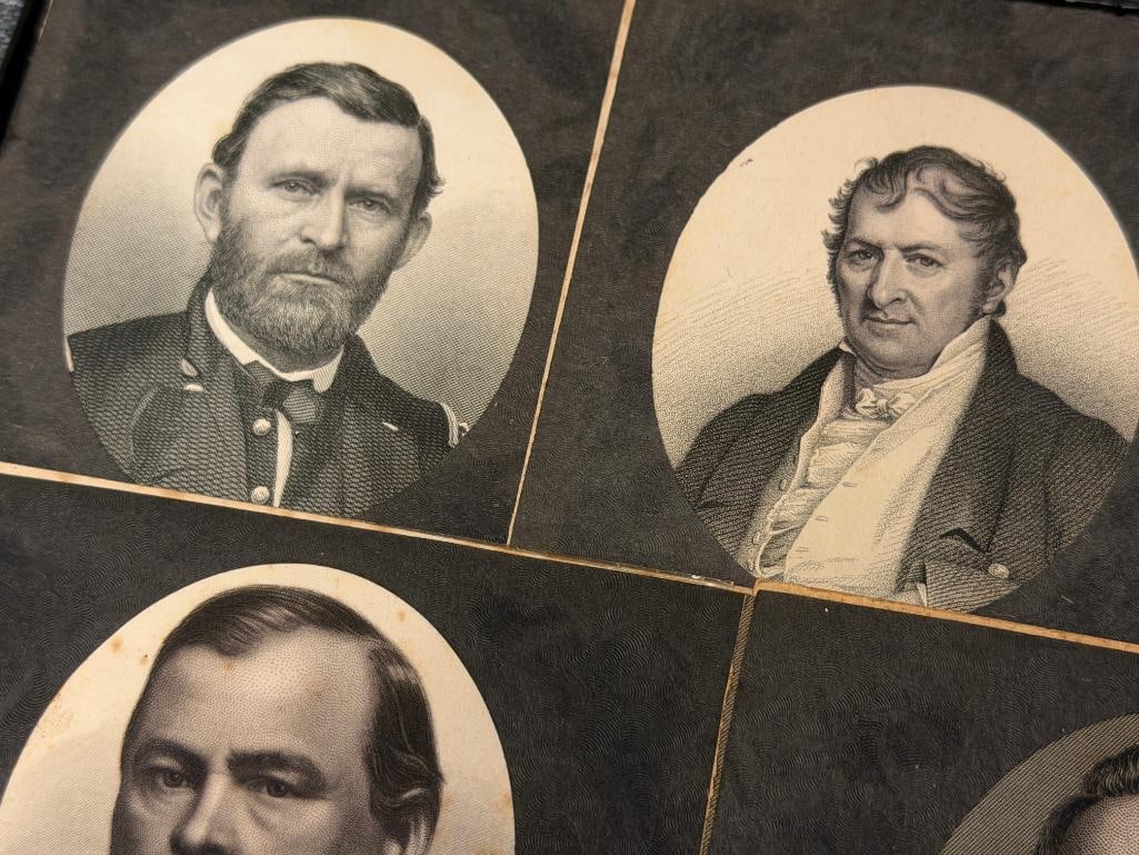 19TH - 20TH CENTURY CABINET CARDS FROM HISTORICAL FIGURES MEADE, E. LEE , MC DOWELL, CUSTER, GRANT - 2