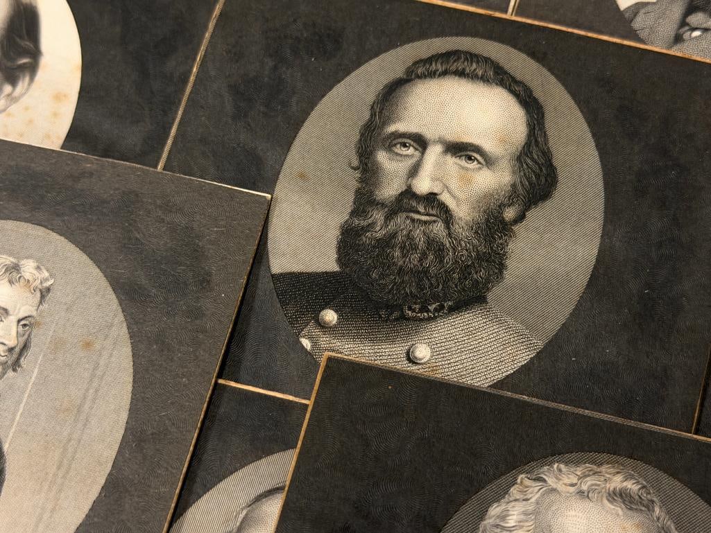 19TH - 20TH CENTURY CABINET CARDS FROM HISTORICAL FIGURES MEADE, E. LEE , MC DOWELL, CUSTER, GRANT - 5