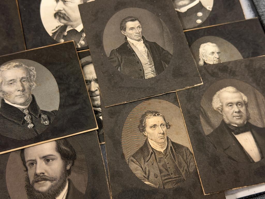 19TH - 20TH CENTURY CABINET CARDS FROM HISTORICAL FIGURES MEADE, E. LEE , MC DOWELL, CUSTER, GRANT - 7