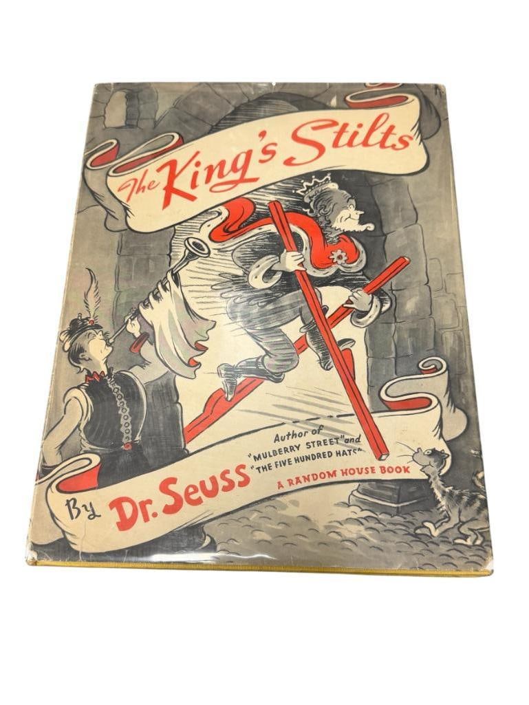 1939 THE KING'S STILTS BY DR. SEUSS PUBLISHED BY RANDOM HOUSE ILLUSTRATED (1 of 9)