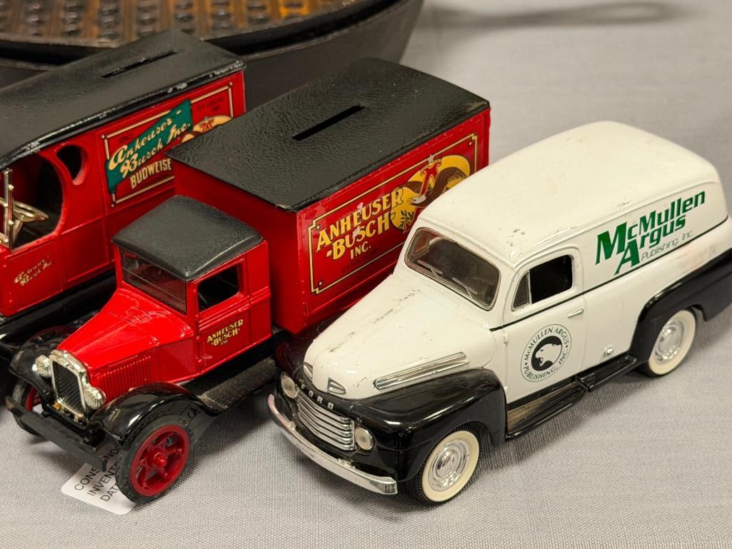 JADA TOYS, RACING CHAMPIONS, ERTL DIE-CAST MODEL CARS AND MODEL COIN BANKS - 2