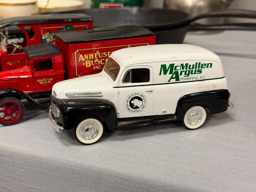 JADA TOYS, RACING CHAMPIONS, ERTL DIE-CAST MODEL CARS AND MODEL COIN BANKS - 3