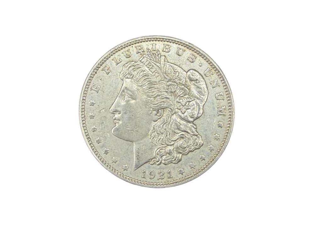 1921 U.S. MORGAN SILVER DOLLAR (1 of 6)