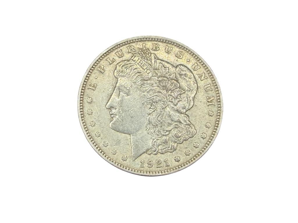 1921 U.S. MORGAN SILVER DOLLAR (1 of 6)