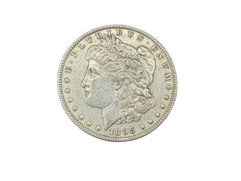 1896 U.S. MORGAN SILVER DOLLAR (1 of 6)