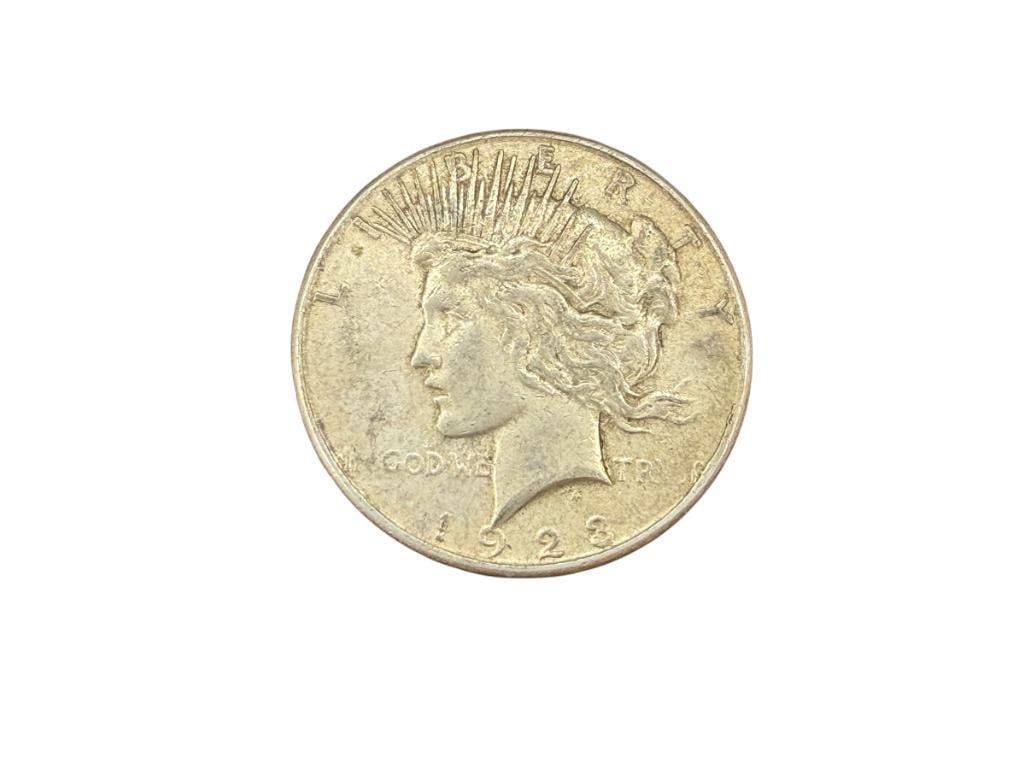 1923-S U.S. PEACE SILVER DOLLAR (1 of 6)