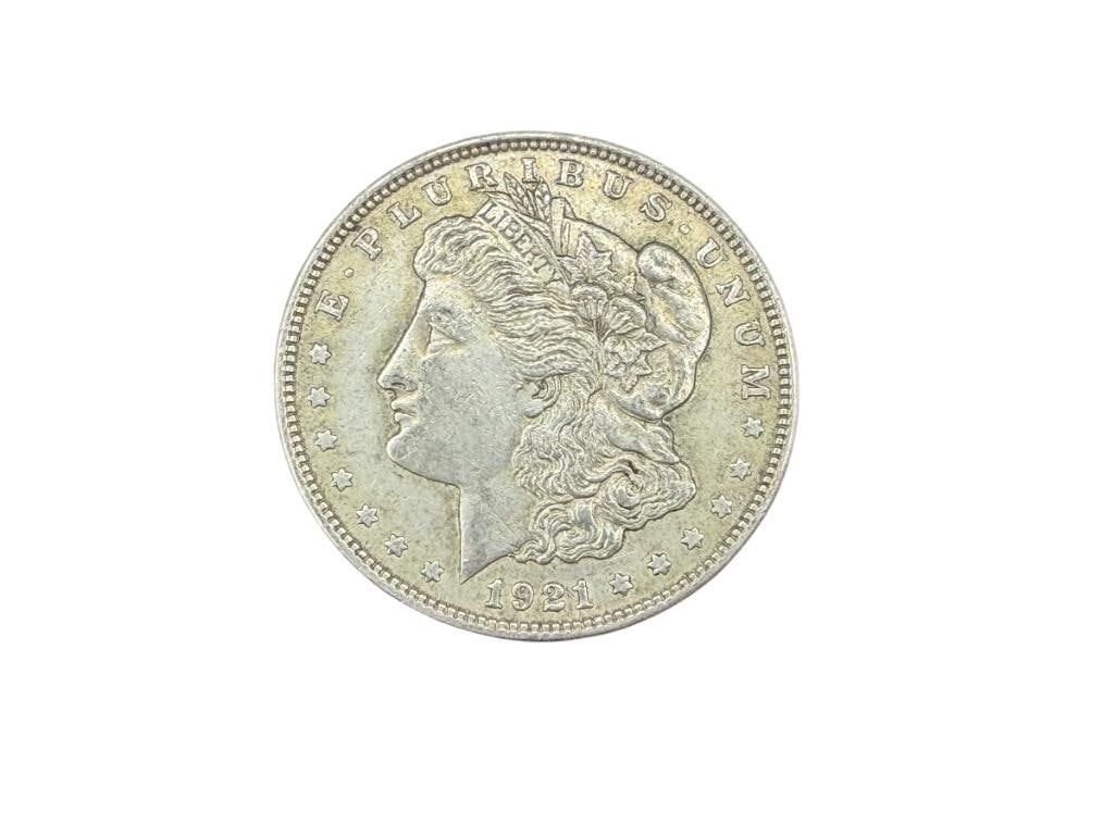 1921 U.S. MORGAN SILVER DOLLAR (1 of 6)