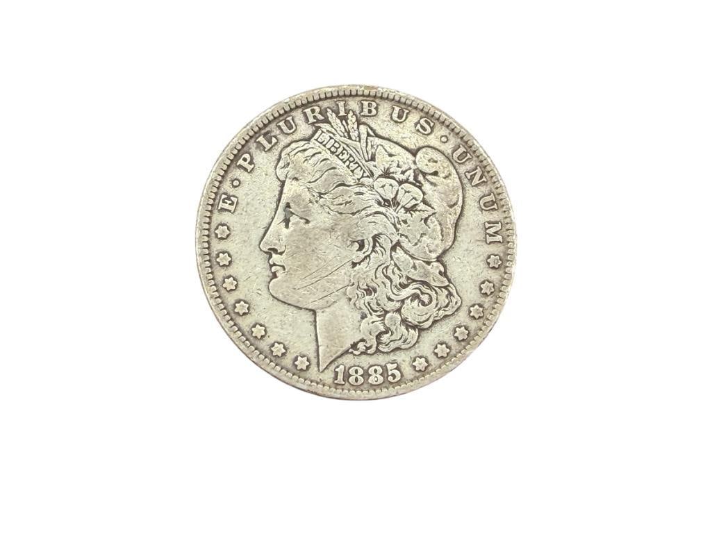 1885 U.S. MORGAN SILVER DOLLAR (1 of 6)