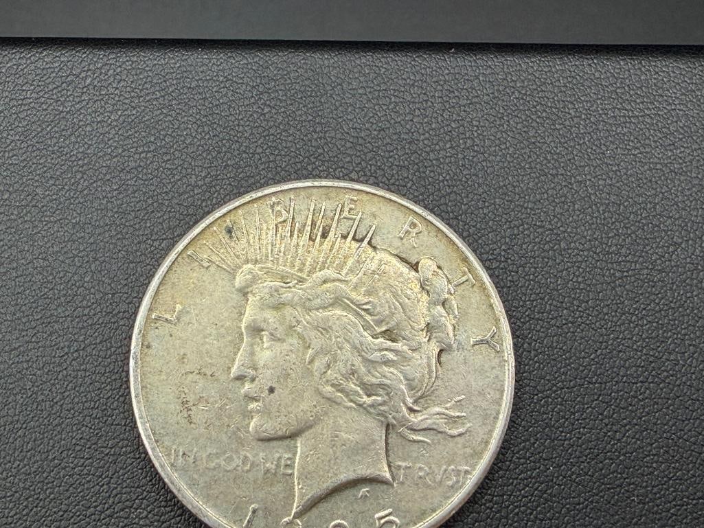 1925 U.S. PEACE SILVER DOLLAR - 2