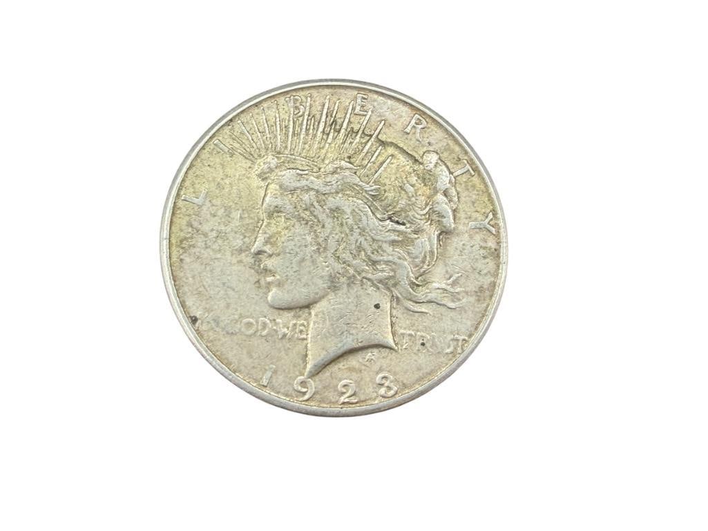 1923-S U.S. PEACE SILVER DOLLAR (1 of 6)