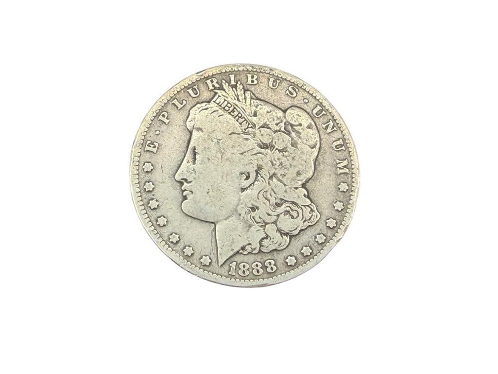 1888-O U.S. MORGAN SILVER DOLLAR (1 of 6)