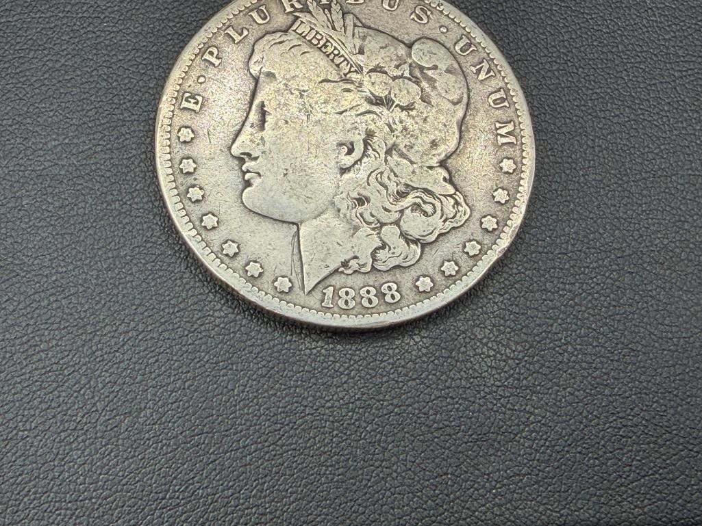 1888-O U.S. MORGAN SILVER DOLLAR - 3