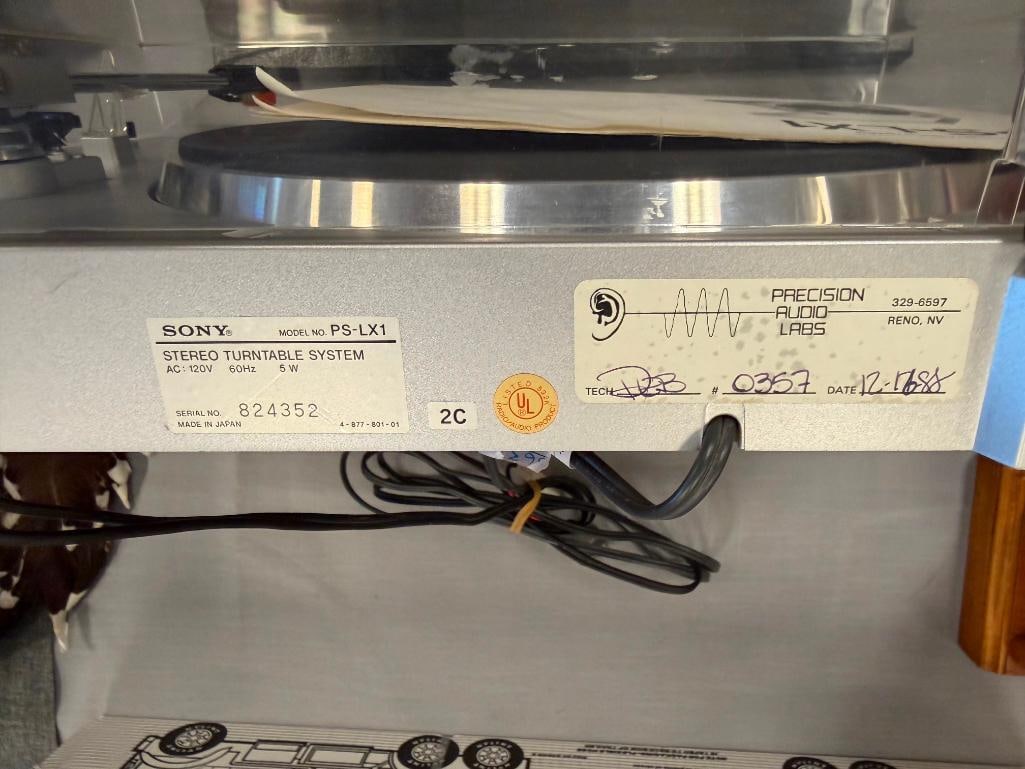SONY PS-LX1 DIRECT DRIVE TURNTABLE - 12