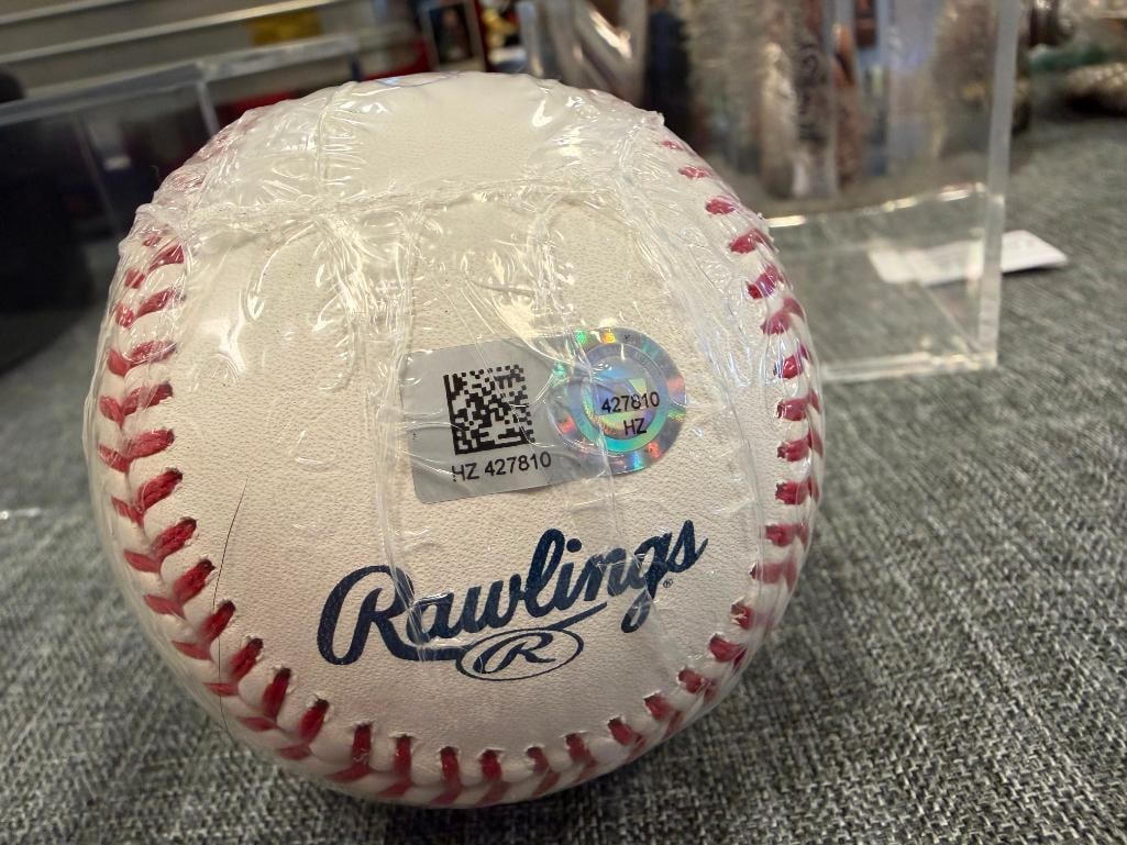 WILLIE MCCOVEY HALL OF FAME FORMER BASEBALL PLAYER AUTOGRAPHED BASEBALL MLB AUTHENTICATED - 5