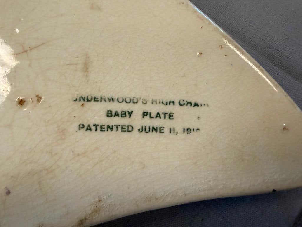 VINTAGE BABY BOWLS AND WARMING BOWLS NIPPON, THE POTTERS CO-OPERATIVE BARTSCH MFG. CO - 12