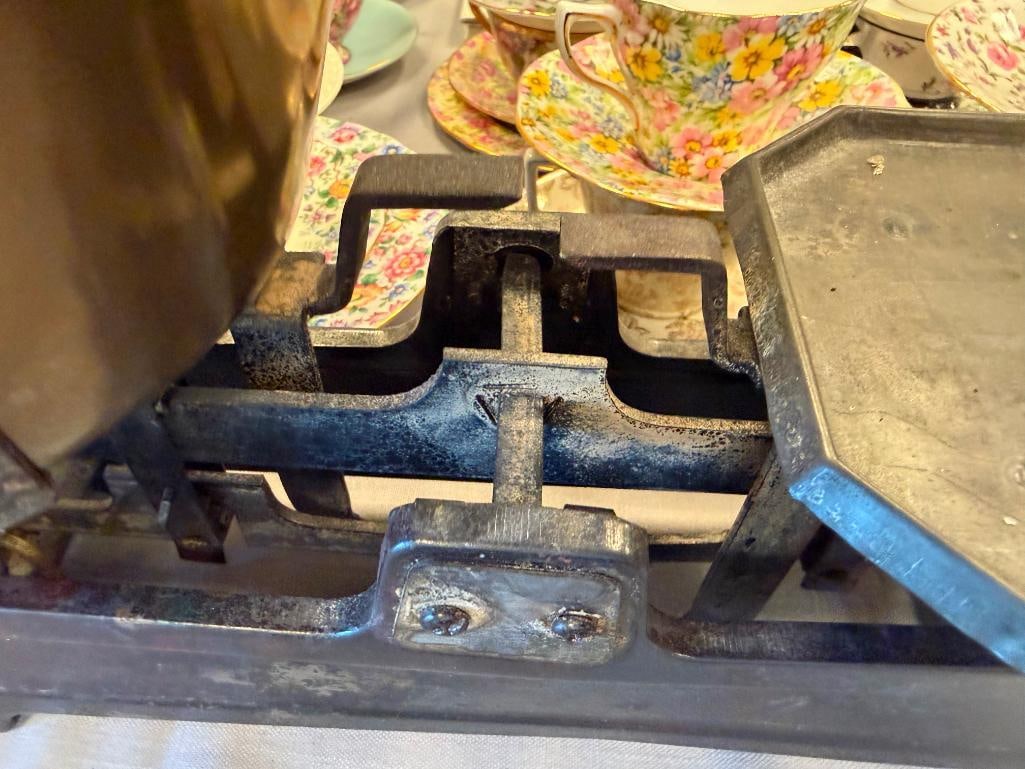 ANTIQUE STEEL BALANCE SCALE - 5