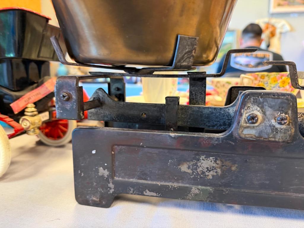 ANTIQUE STEEL BALANCE SCALE - 6