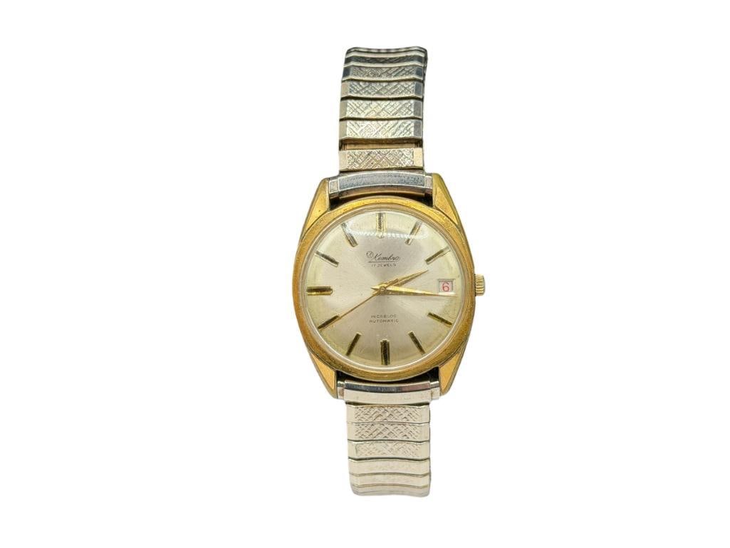 VINTAGE KEMBRO 17 JEWELS INCABLOC AUTOMATIC WRISTWATCH (1 of 6)