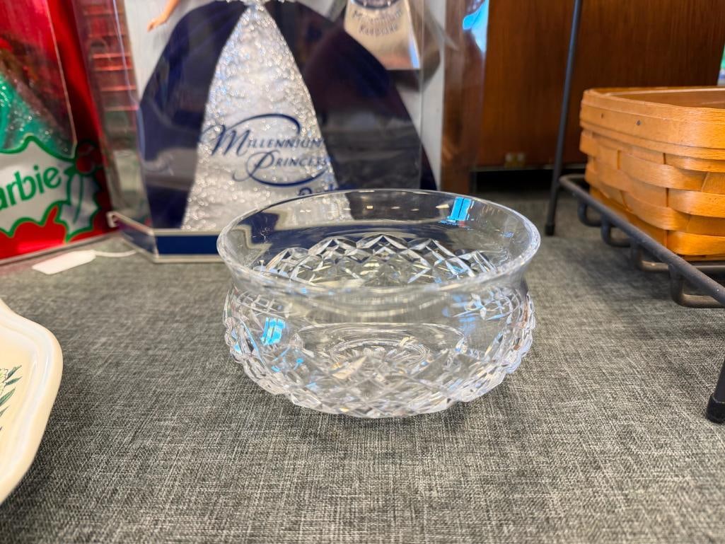 WATERFORD CRYSTAL COMERAGH FOOTED CANDY / NUT BOWL - 3