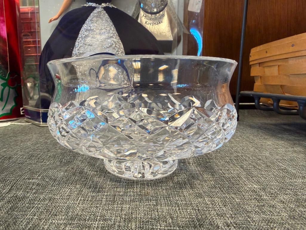 WATERFORD CRYSTAL COMERAGH FOOTED CANDY / NUT BOWL - 6