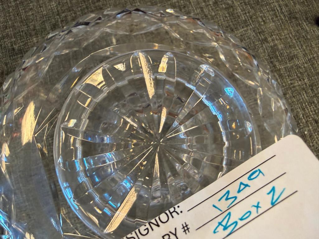 WATERFORD CRYSTAL COMERAGH FOOTED CANDY / NUT BOWL - 7
