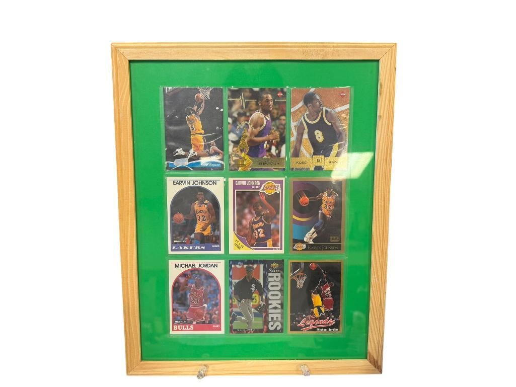 NBA PLAYERS CARDS MICHAEL JORDAN, KOBE BRYANT, AND EARVIN JOHNSON (1 of 10)